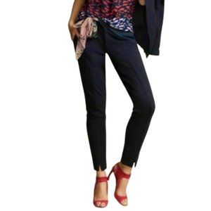Cabi Pants Agency Trouser Navy Blue Ponte Knit Stretch Career Classic #549 SZ 4